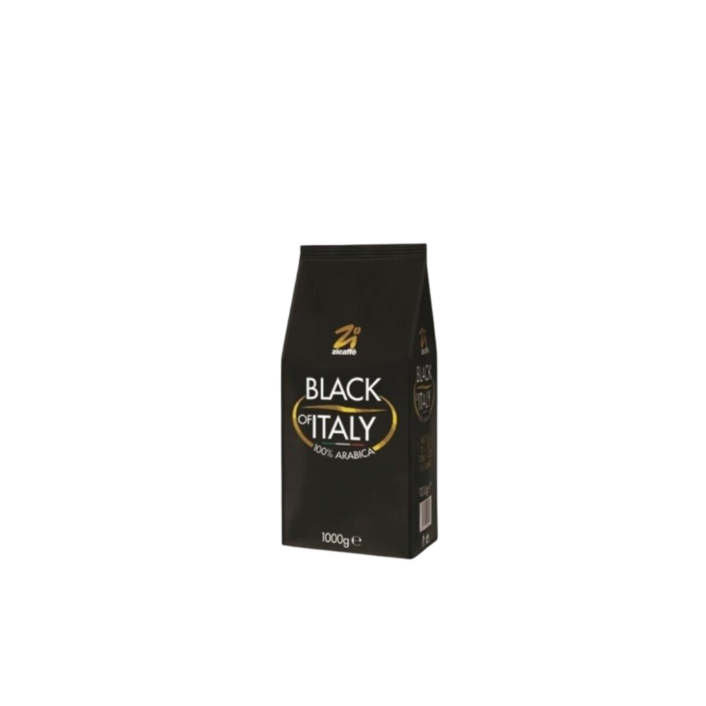 Black Of Italy Kawa Ziarnista 100 Arabica Zicaffe 1000g Czas Na Wino